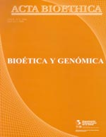 											Visualizar v. 10 n. 2 (2004): Bioética y genómica
										