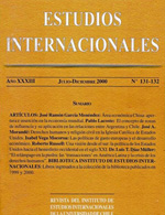 							View Vol. 33 No. 131-132 (2000): Julio - Diciembre
						