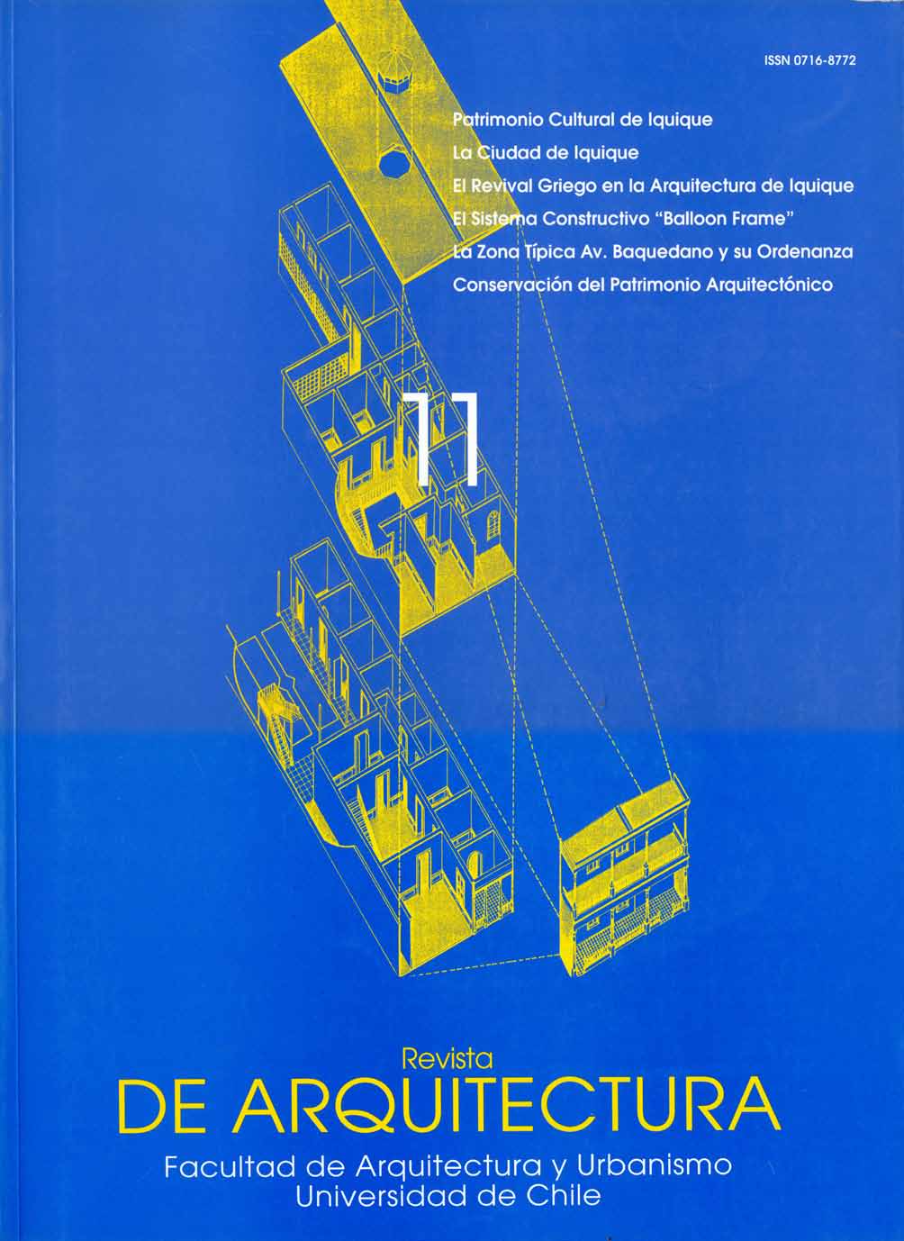 											Ver Vol. 10 Núm. 11 (2000): De Arquitectura
										